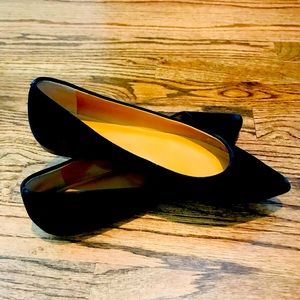 J. Crew ballet flats in black